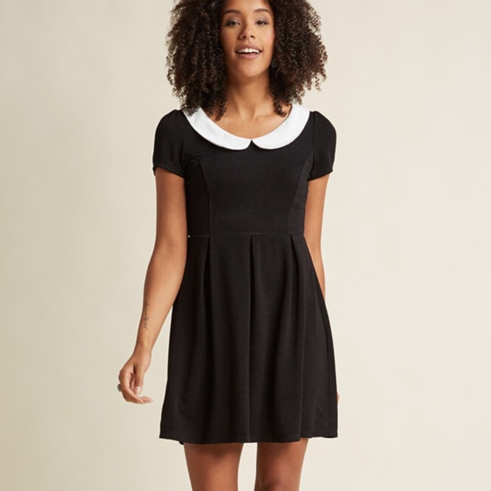 [modcloth] Wednesday Addams Style Dress